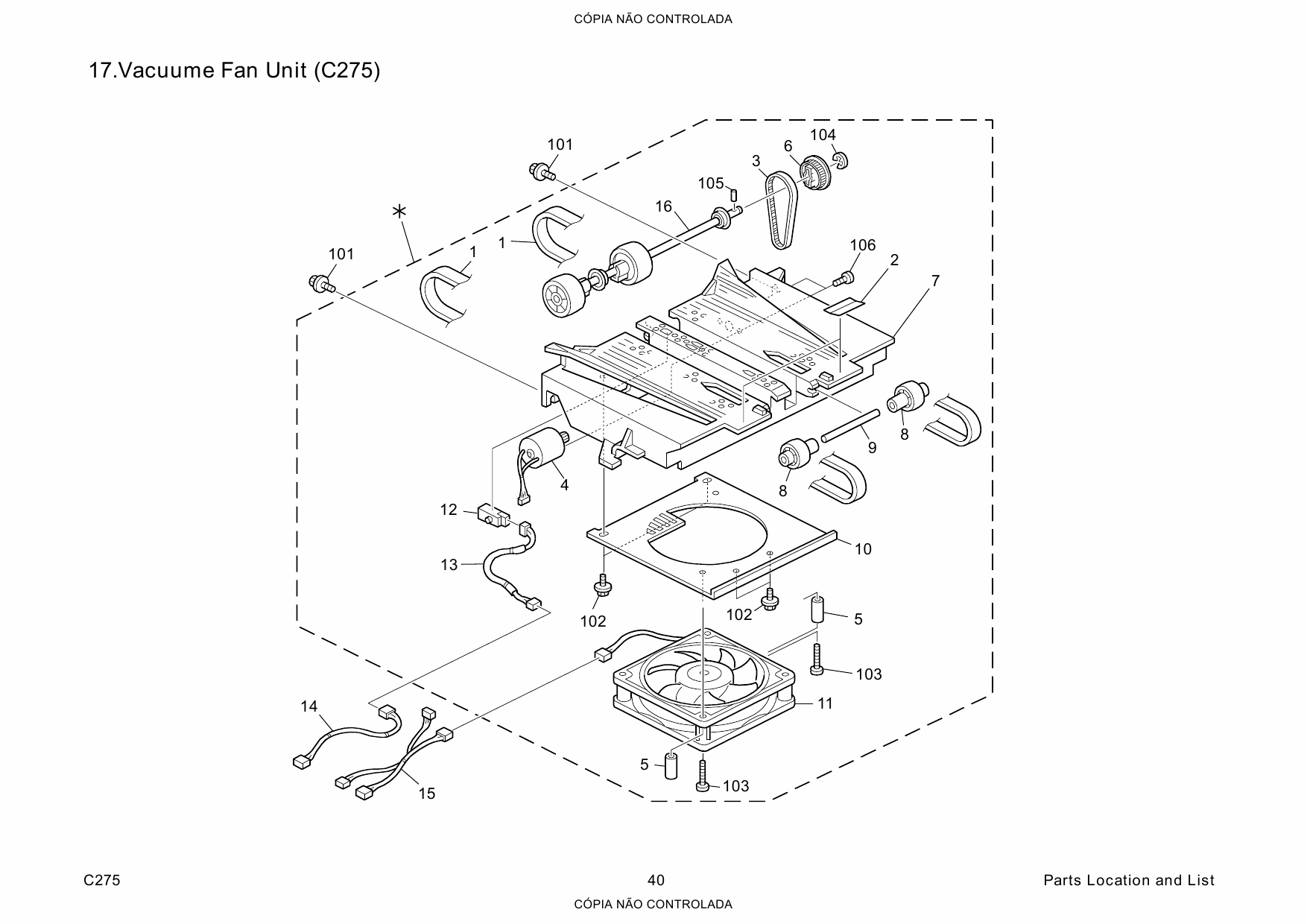 RICOH Aficio DX-3343 3443 C275 Parts Catalog-4